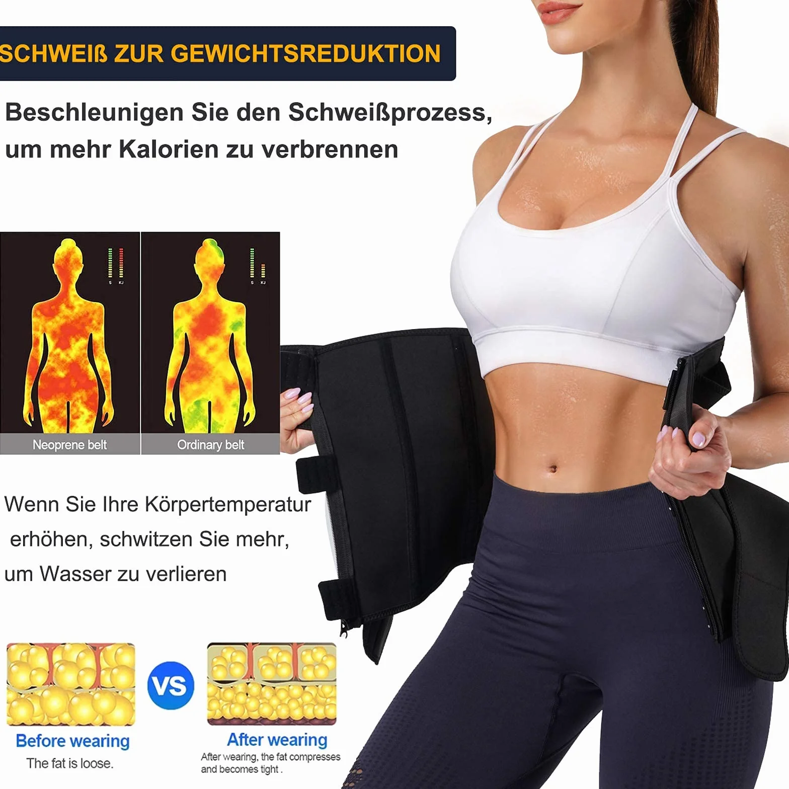 Damski pas wyszczuplający brzuch, pas do fitnessu, sauny, talii, trymer, pas biodrowy, trener talii, regulowany kształt ciała, wyszczuplający brzuch, talię