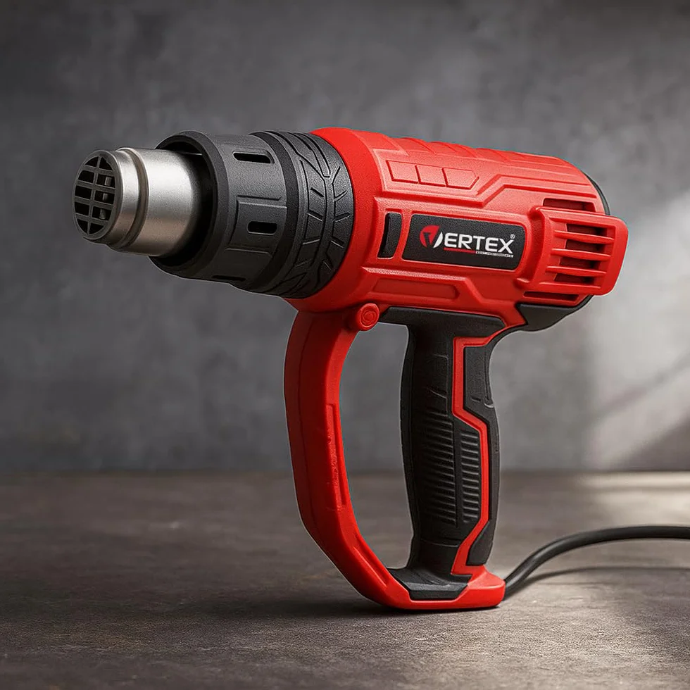 Vertex Opalarka 2000W 450-600°C Zestaw z Dyszami i Skrobakiem
