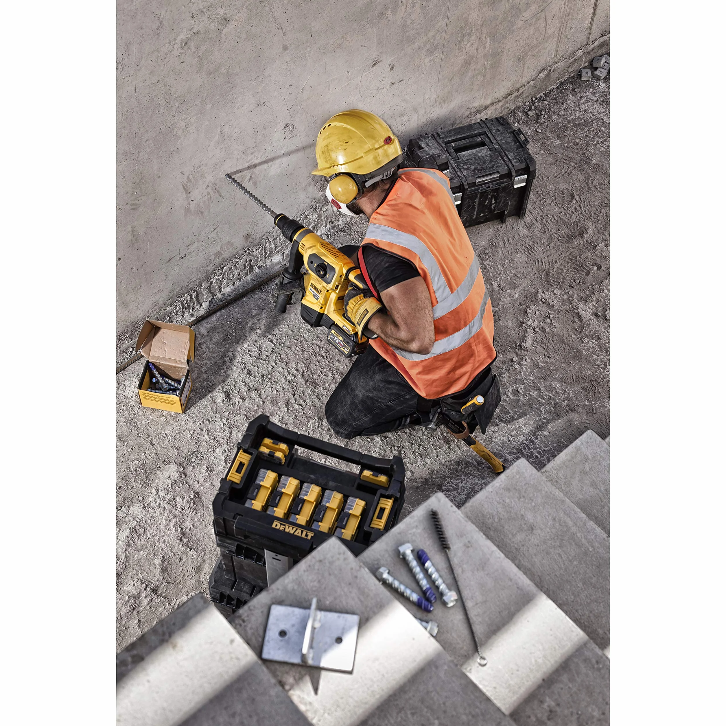 DEWALT Wytrzymały Wiertło sds-max xlr 40x920mm 4 cortes dla profesjonalistów i majsterkowiczów do pracy profesjonalnej wysoka trwałość