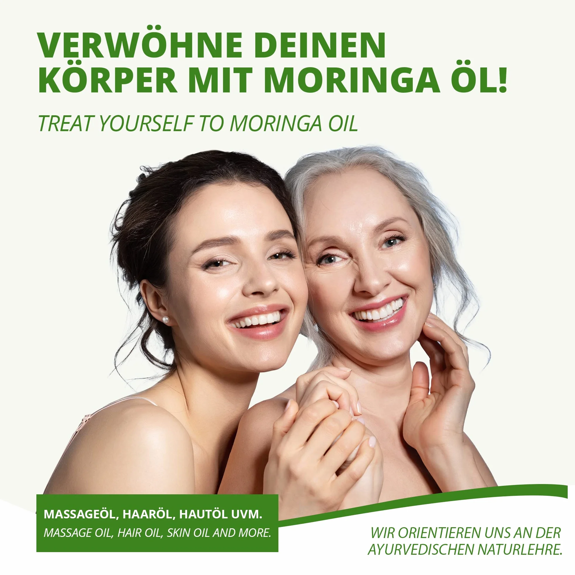 Olej Moringa Basic 100ml tłoczony na zimno MoriVeda - pielęgnacja skóry i włosów