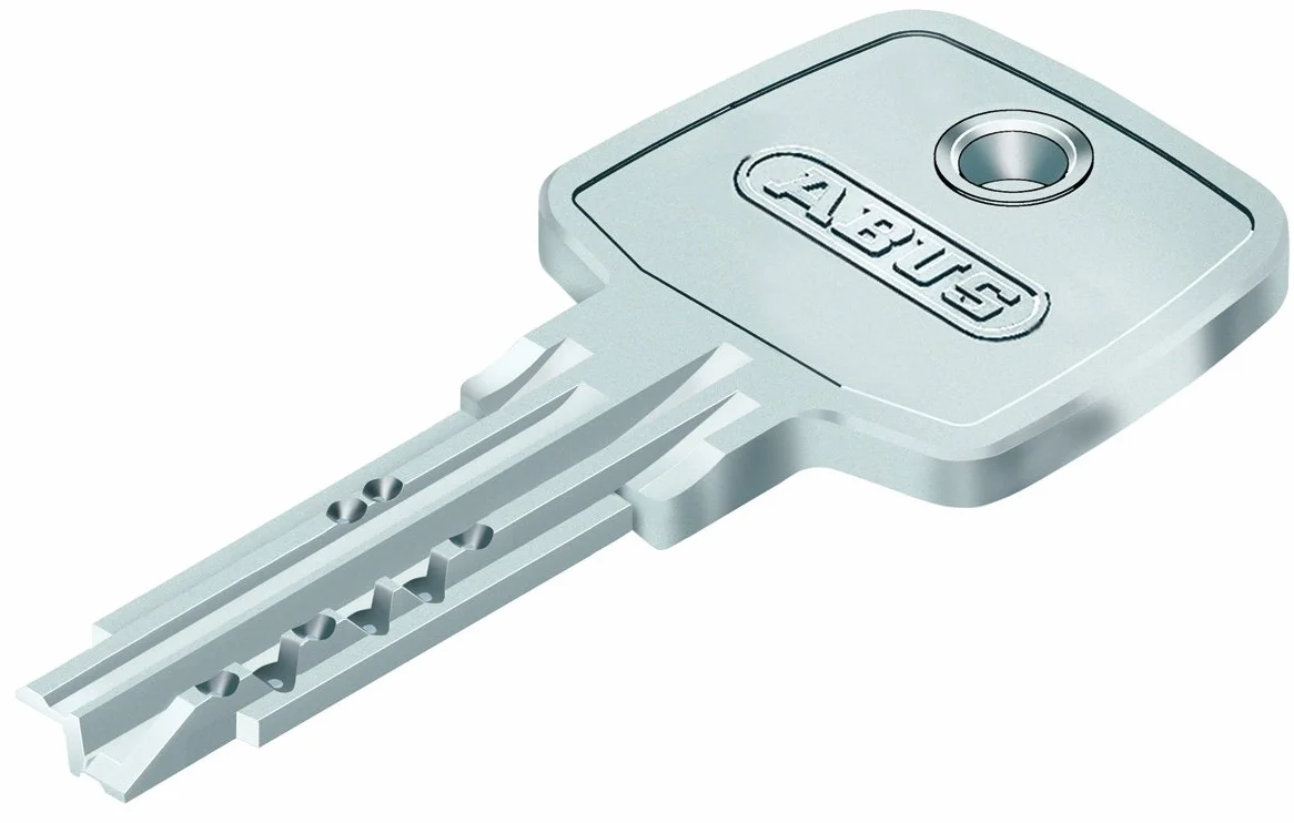 Abus EC-SNP Zamek cylindryczny do drzwi zewnętrznych/wejść 45 x 45 mm, matowy niklowany