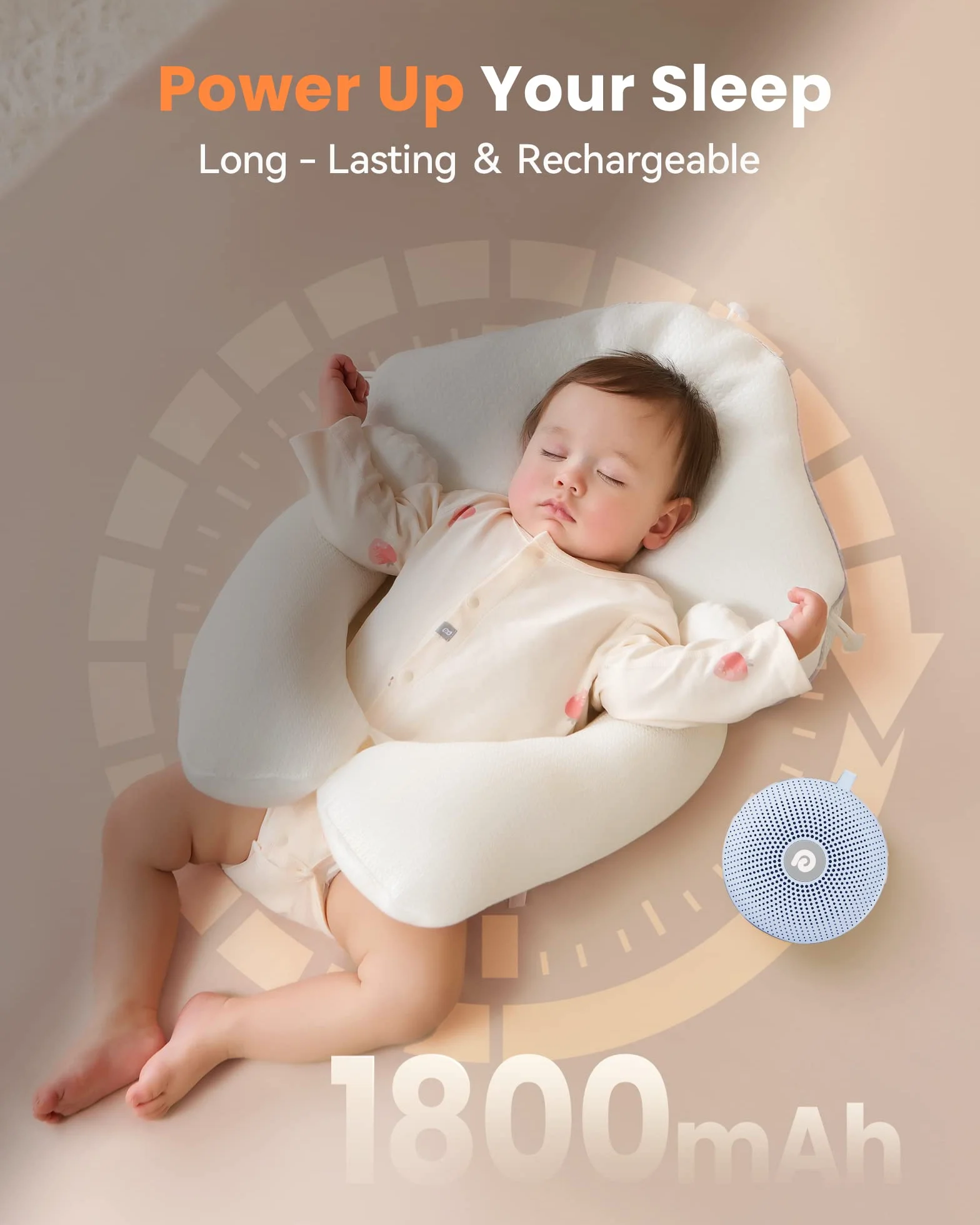Dreamegg White Noise Machine – D11Max pomoc w zasypianiu dla dzieci i dorosłych, przenośna maszyna dźwiękowa dla niemowląt z super akumulatorem, 21 uspokajających dźwięków, maszyna dźwiękowa dla dorosłych, kolor niebieski