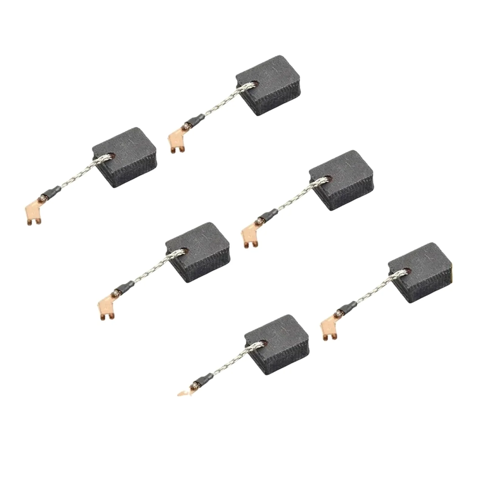 Zestaw 6 szczotek węglowych szlifierka kątowa szczotka grafitowa N421362 DWE4217 DWE4238 akcesoria do elektronarzędzi