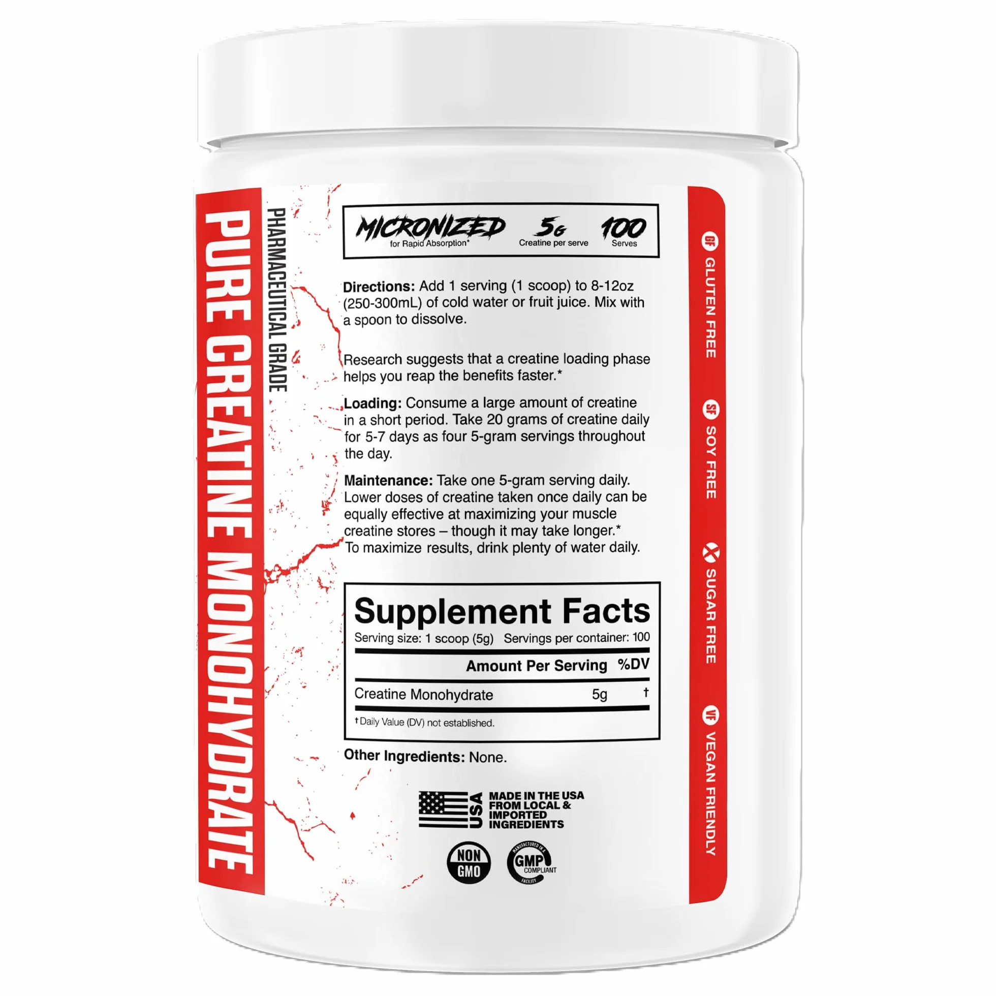 JNX Sports The Curse! Creatine (500g) Unflavoured - Kreatyna - Monohydrat kreatyny