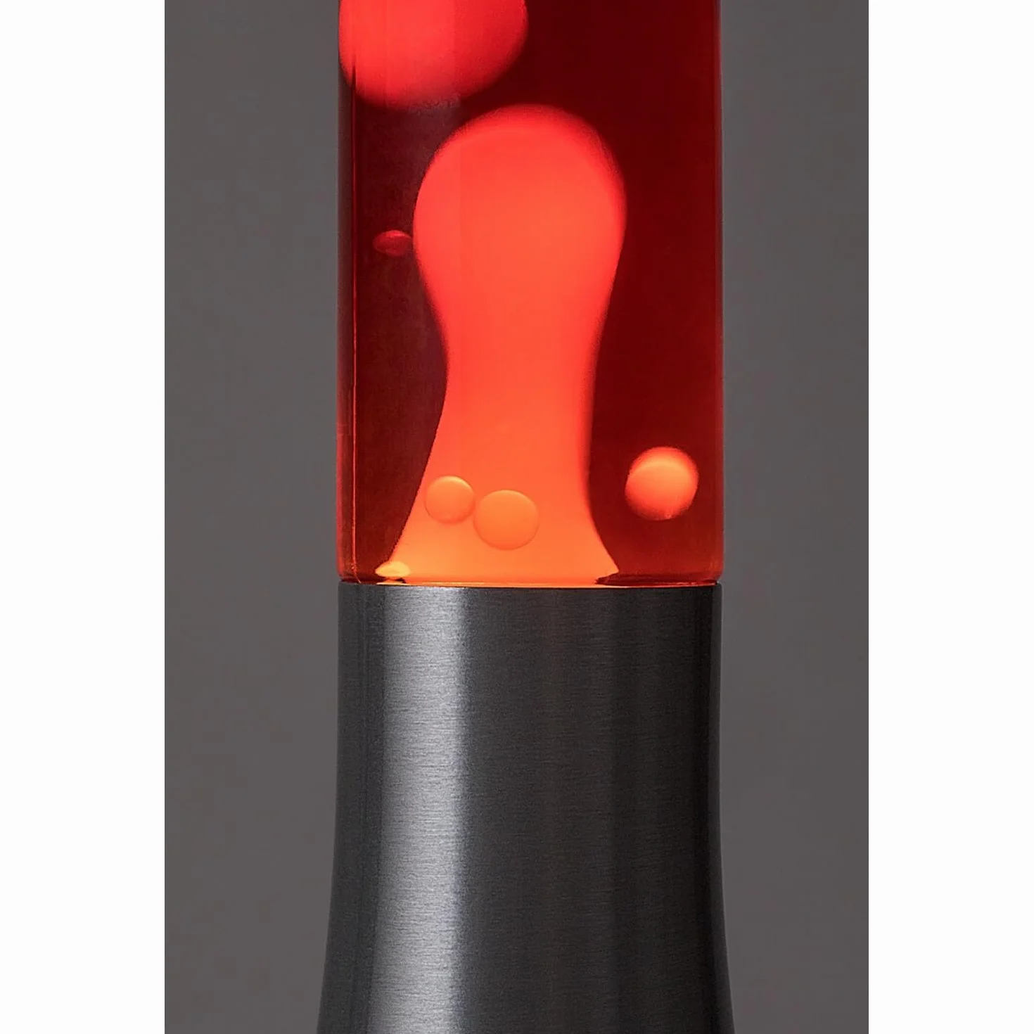rabalux Poppilol Lampa lawowa LED 25 W Efekt wosku | Lava Srebrna podstawa Szklana bańka Oświetlenie dekoracyjne | Wymienne źródło światła NIE JEST DOŁĄCZONE DO ZESTAWU