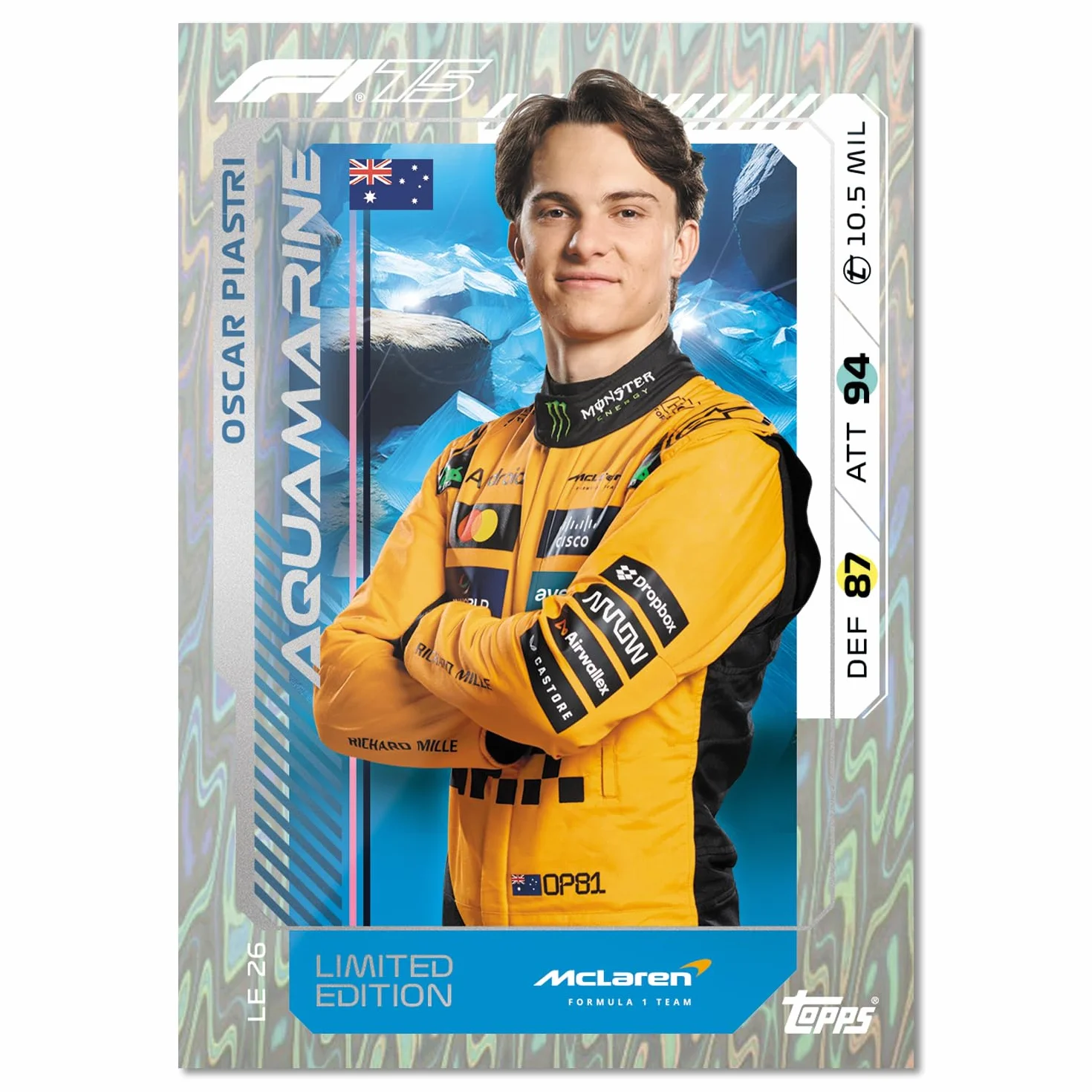 Topps Turbo Attax Formula 1 2025 – Value Box – zawiera 31 kart Turbo Attax w tym edycję limitowaną.