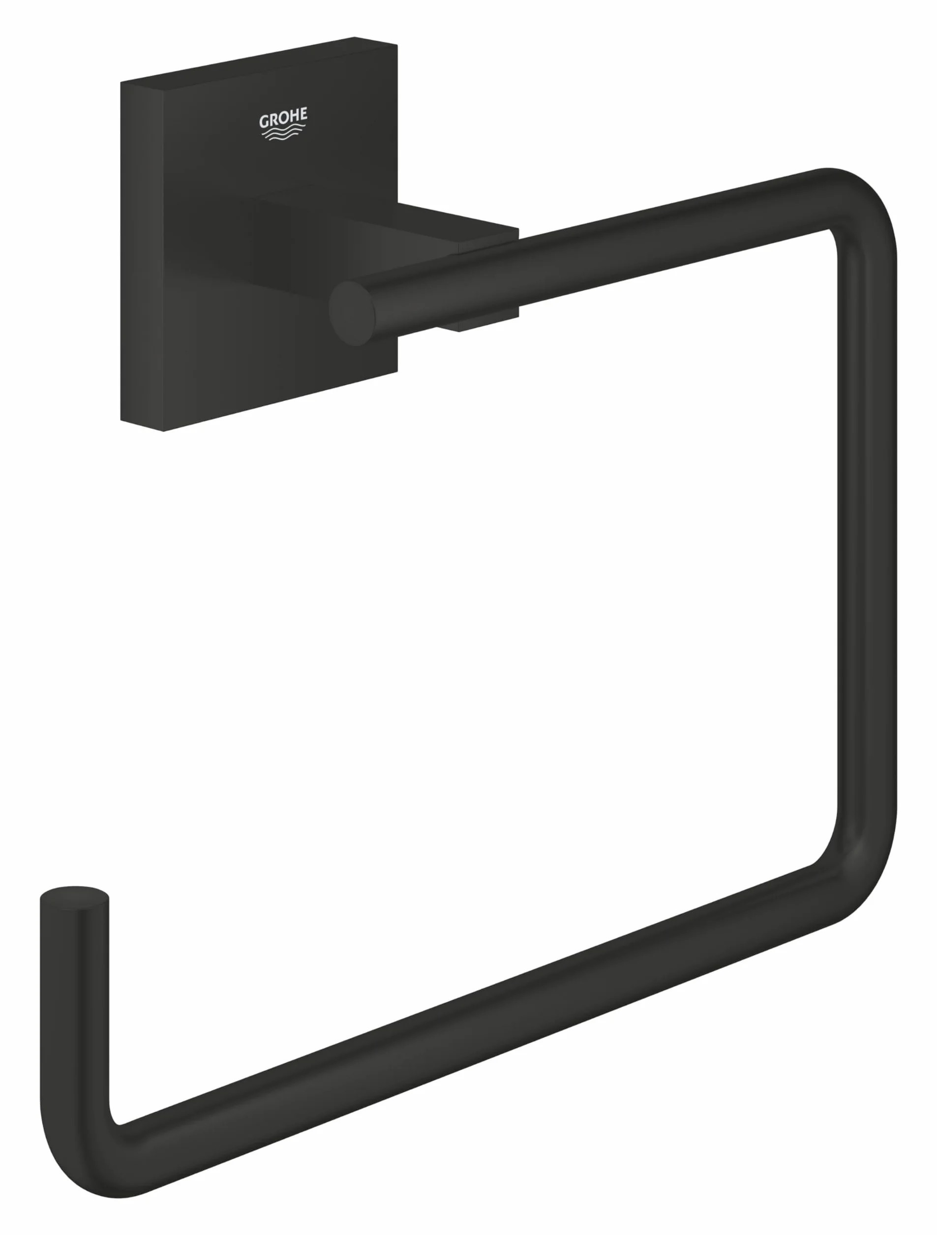 GROHE Start Cube Quickfix- Wieszak na ręczniki, Czarny Matowy 409752430