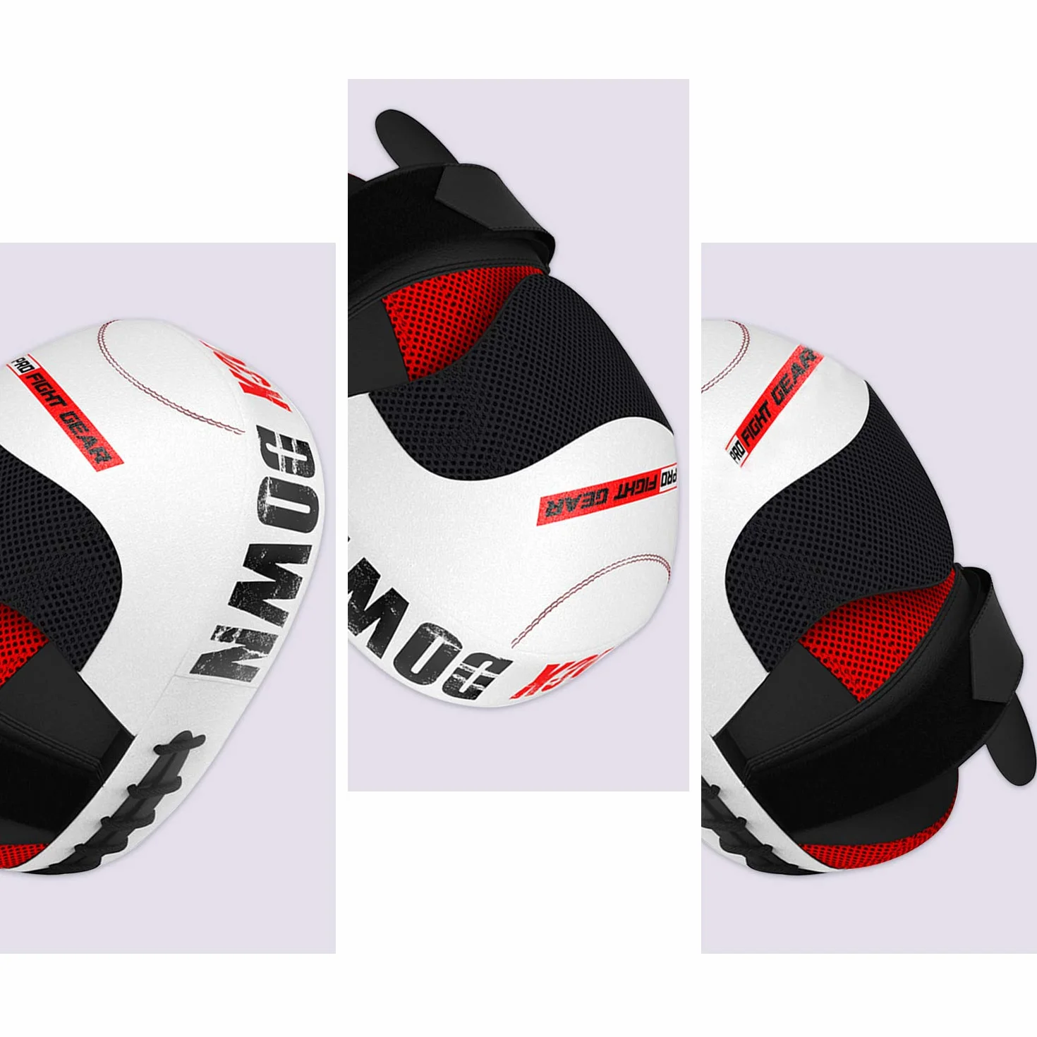 AQF Podkładki Bokserskie- Podkładka Treningowe Muay Thai-Rex Skórzane Łapy Bokserskie- MMA Boks Target Tarcze- Boxing Pad Do Kickboxing, Karate, Sztuk Walki