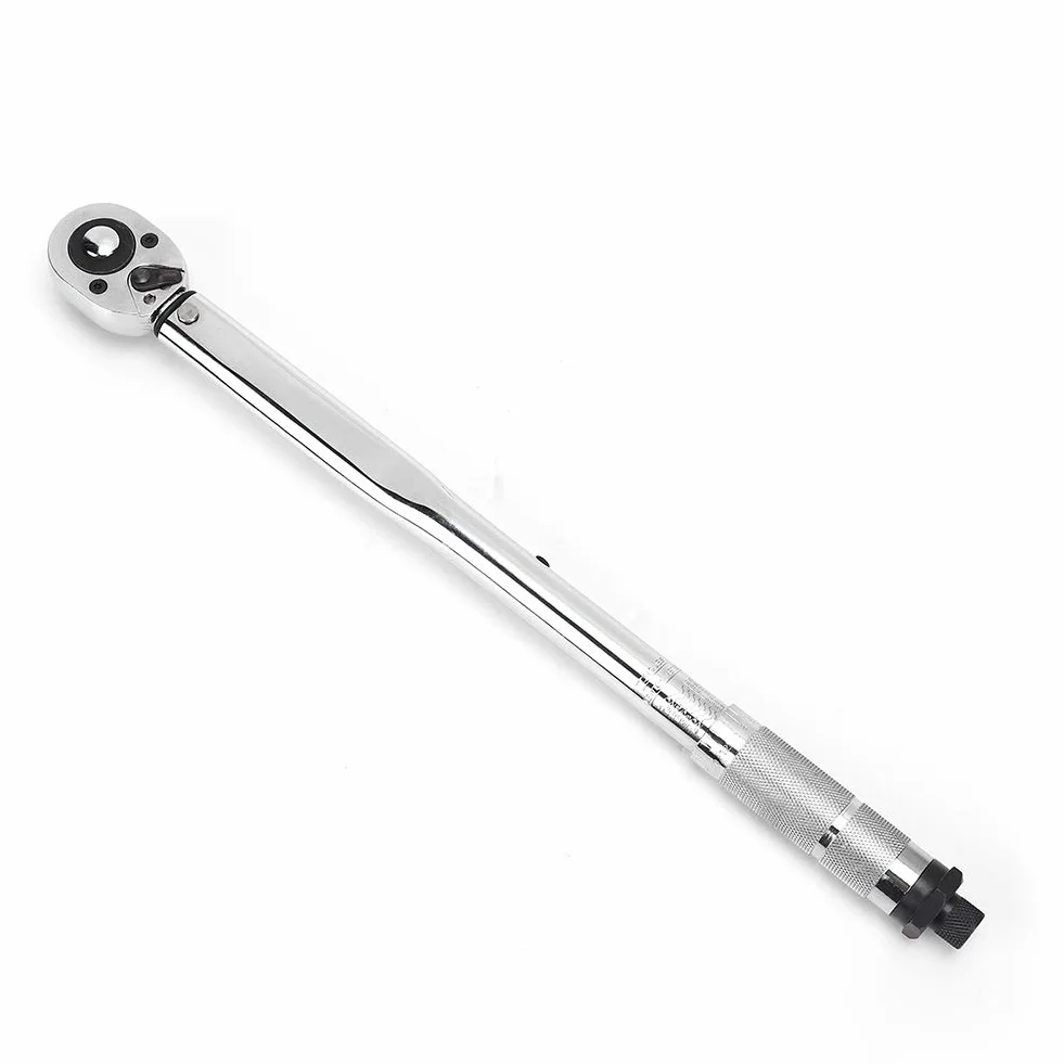 FLEXMAN Klucz Dynamometryczny Z Napędem 1/2 Cala, 28–210 Nm, 2 Kierunkowa Grzechotka, Klucz Dynamometryczny Z Ustawioną Wartością Momentu Obrotowego, Tuleja Ze Stali Stopowej