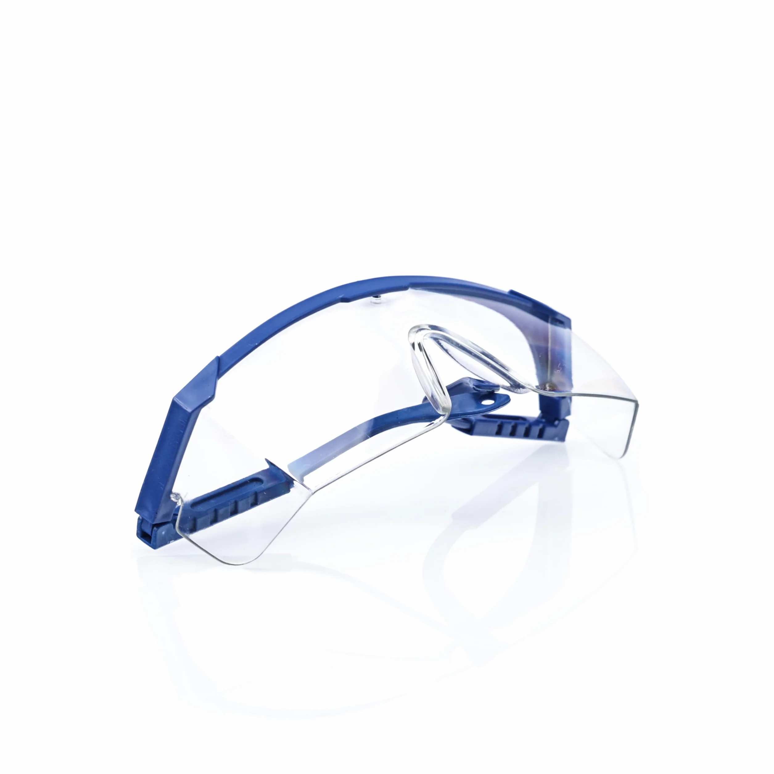 Premium okulary ochronne z soczewkami poliwęglanowymi | ochrona przed promieniowaniem UV, certyfikat EN-166 | idealne do warsztatów, placów budowy, prac ogrodowych | okulary ochronne