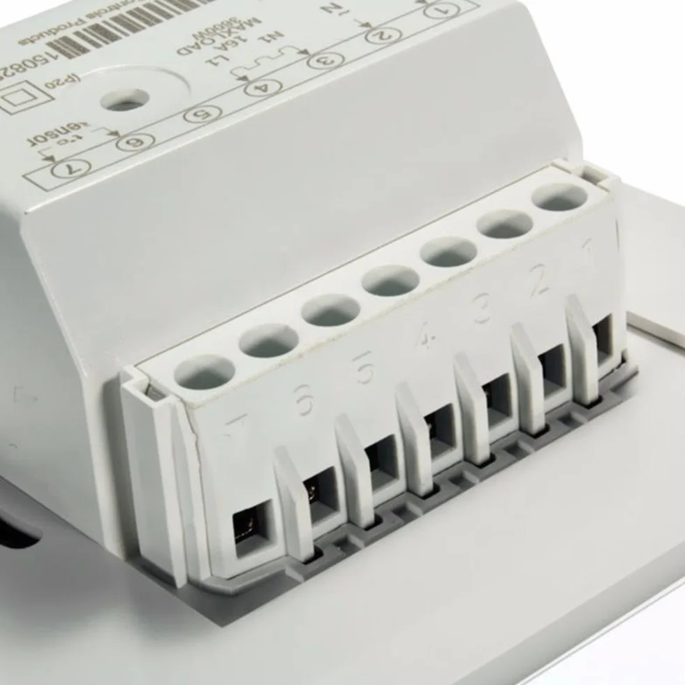 Termostat pokojowy Premium do ogrzewania podłogowego, klimatyzacji, przełącznik regulacji temperatury 16 A 230 V biały