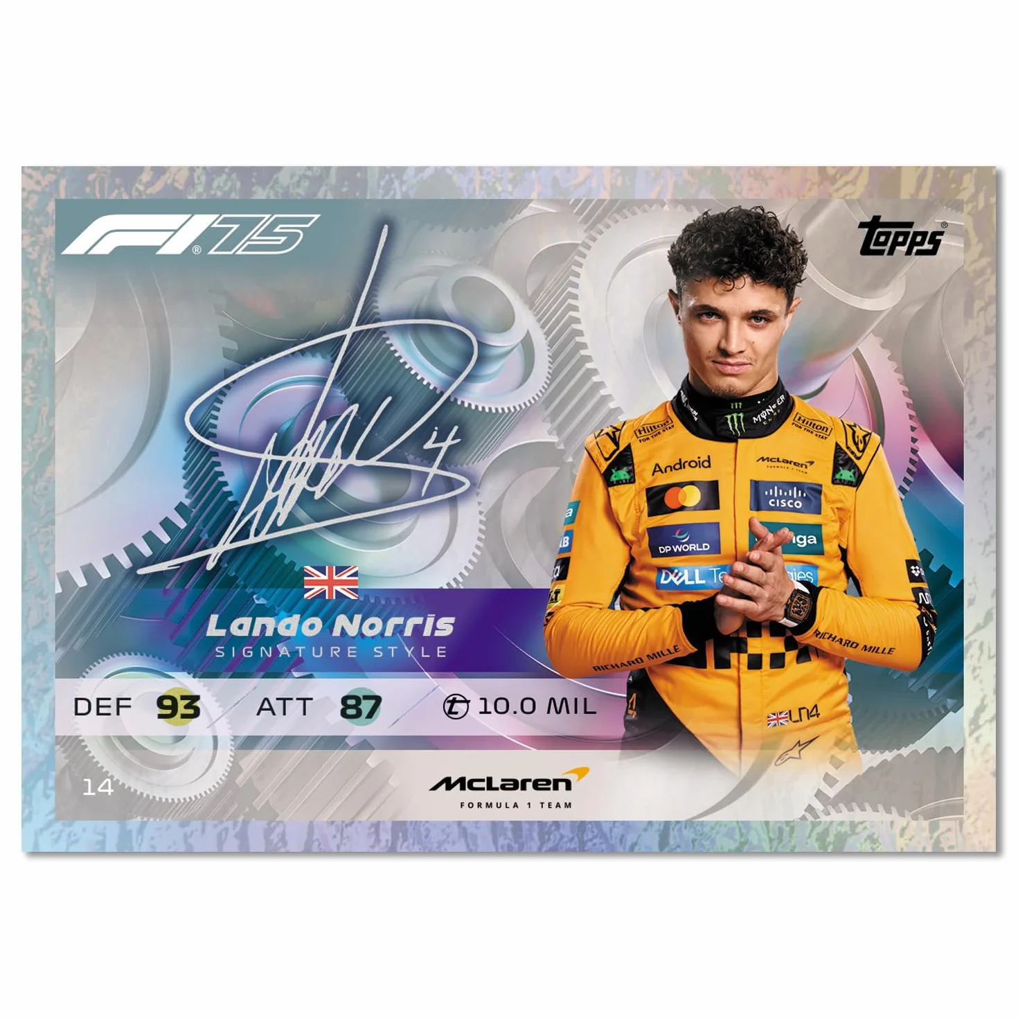 Topps Turbo Attax Formula 1 2025 – Value Box – zawiera 31 kart Turbo Attax w tym edycję limitowaną.