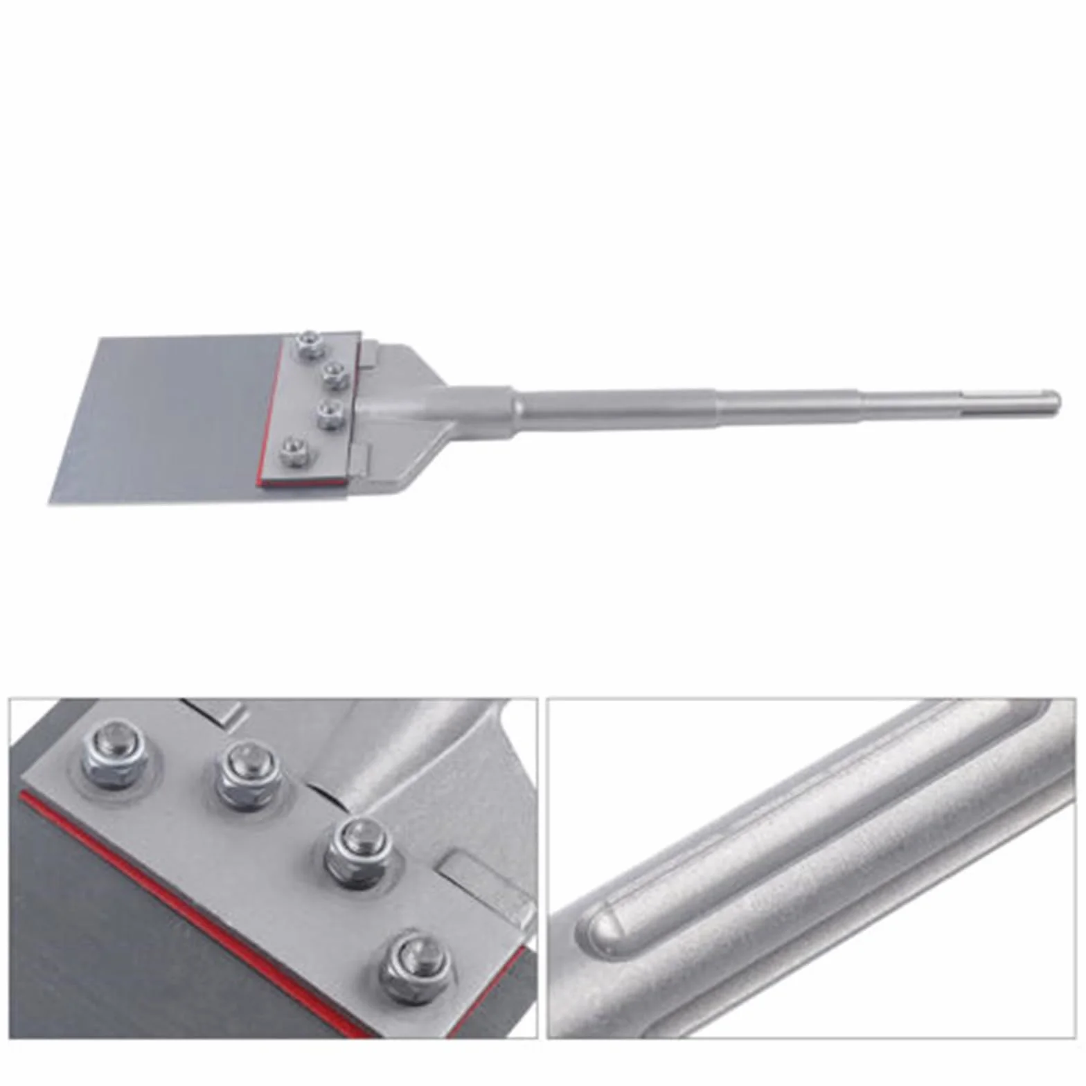 SDS-Max skrobak do podłogi, 245 × 60 mm, dłuto do młotka SDS Max, dłuto podłogowe do usuwania płytek