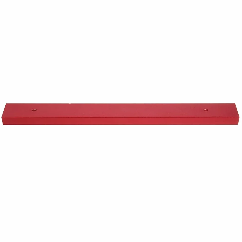 VIDOO Uniwersalna Czerwona Szyna T-slot T-track Rowek do Przyrządów 30x12.8mm do Piły Stołowej Stołu Frezarskiego Narzędzie Stolarskie-800mm