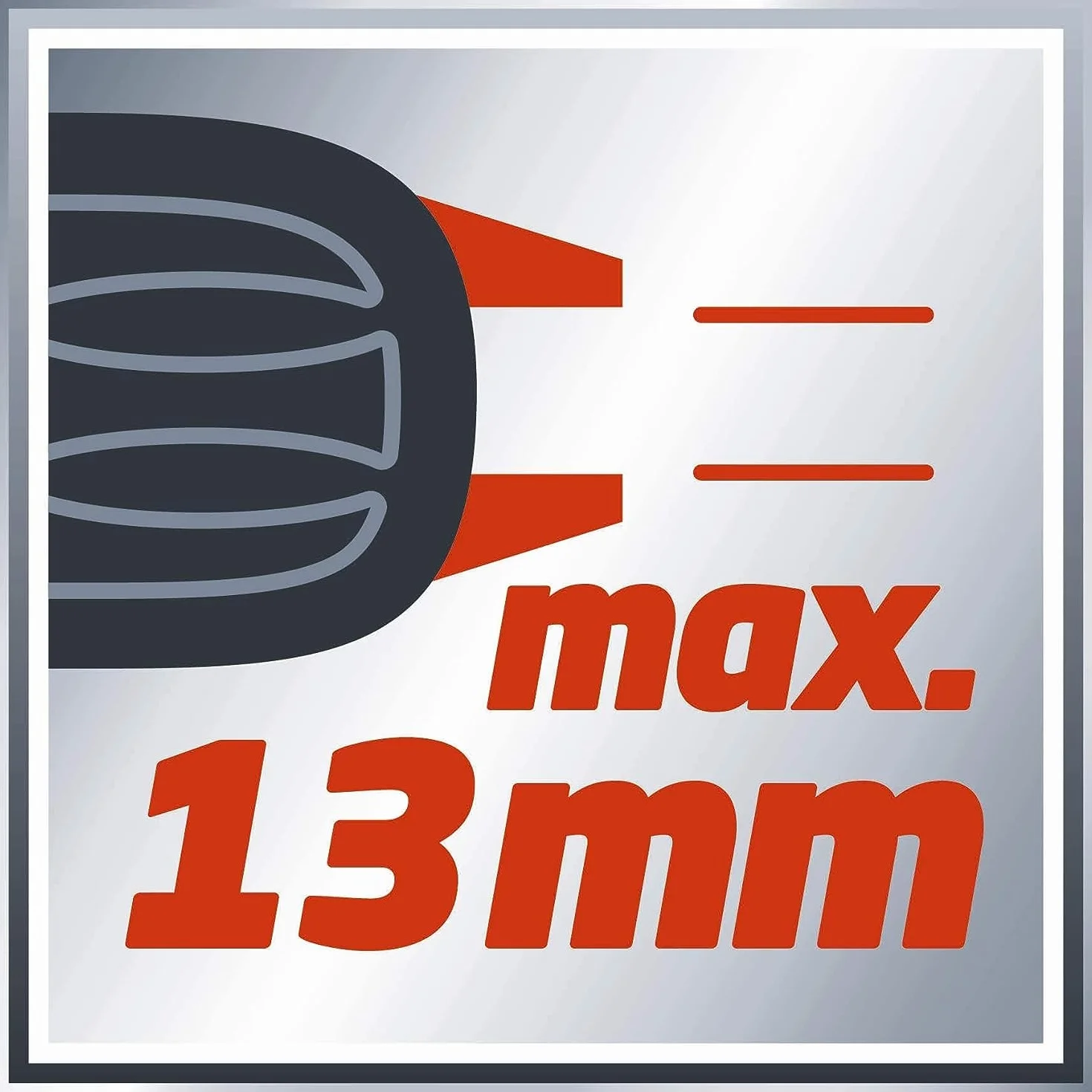 Einhell Wiertarka udarowa TC-ID 650 E (650 W, wydajność wiercenia Ø drewna 25 mm, beton 13 mm, metal 10 mm, metalowy ogranicznik głębokości, zaczep do paska)
