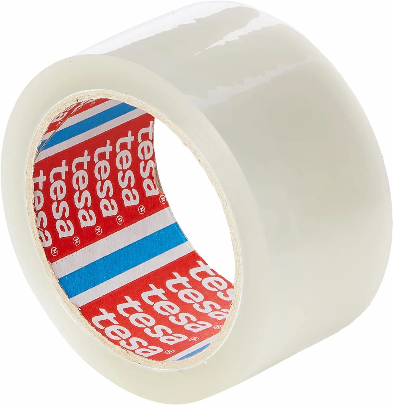 Taśma do Pakowania, Samoprzylepna Taśma Pakunkowa, Zestaw: 1 Rolka, 66 m x 50 mm, Przezroczysta