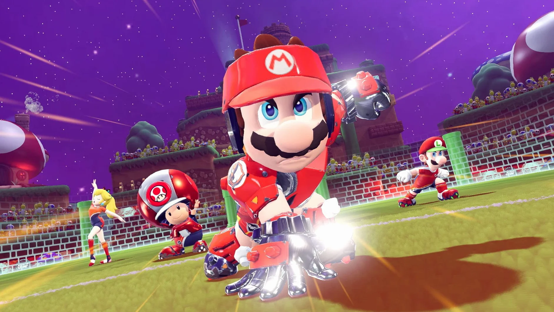 Nintendo Mario Strikers: Battle League Football Standard Néerlandais, Anglais, Espagnol, Français, Italien, Portugais,