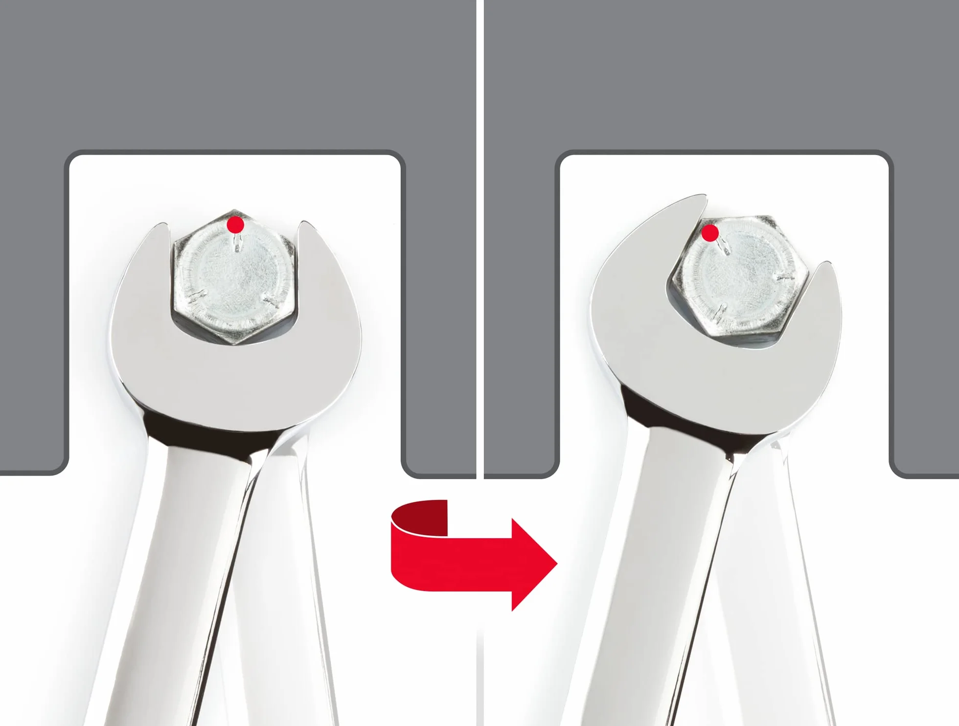 TEKTON WRN57170 zestaw kluczy płasko-oczkowych z grzechotką, metryczny, 8 mm-19 mm, 12-częściowy, srebrny