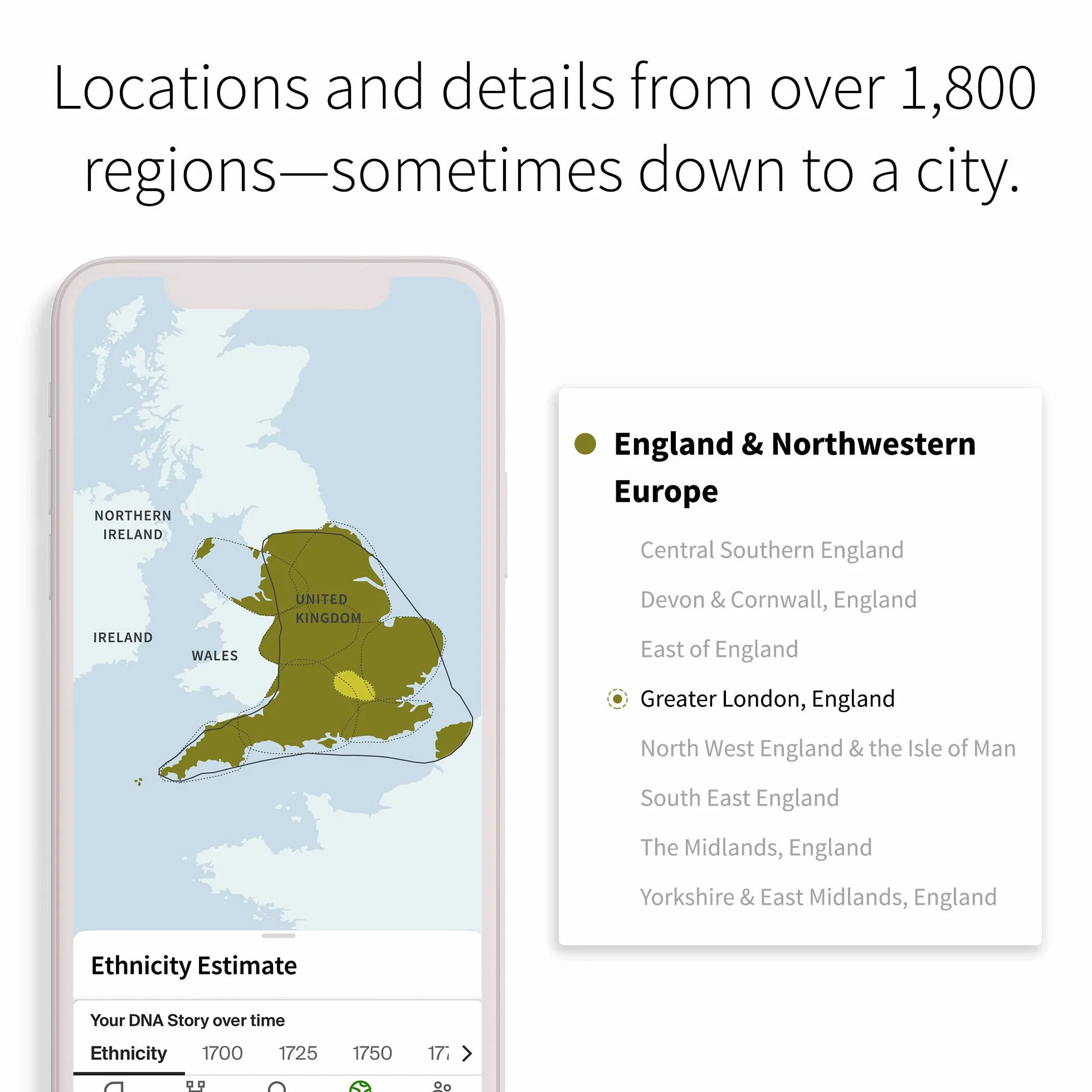 AncestryDNA: Genetyczny test etniczny, estymator pochodzenia etnicznego, zestaw testów AncestryDNA