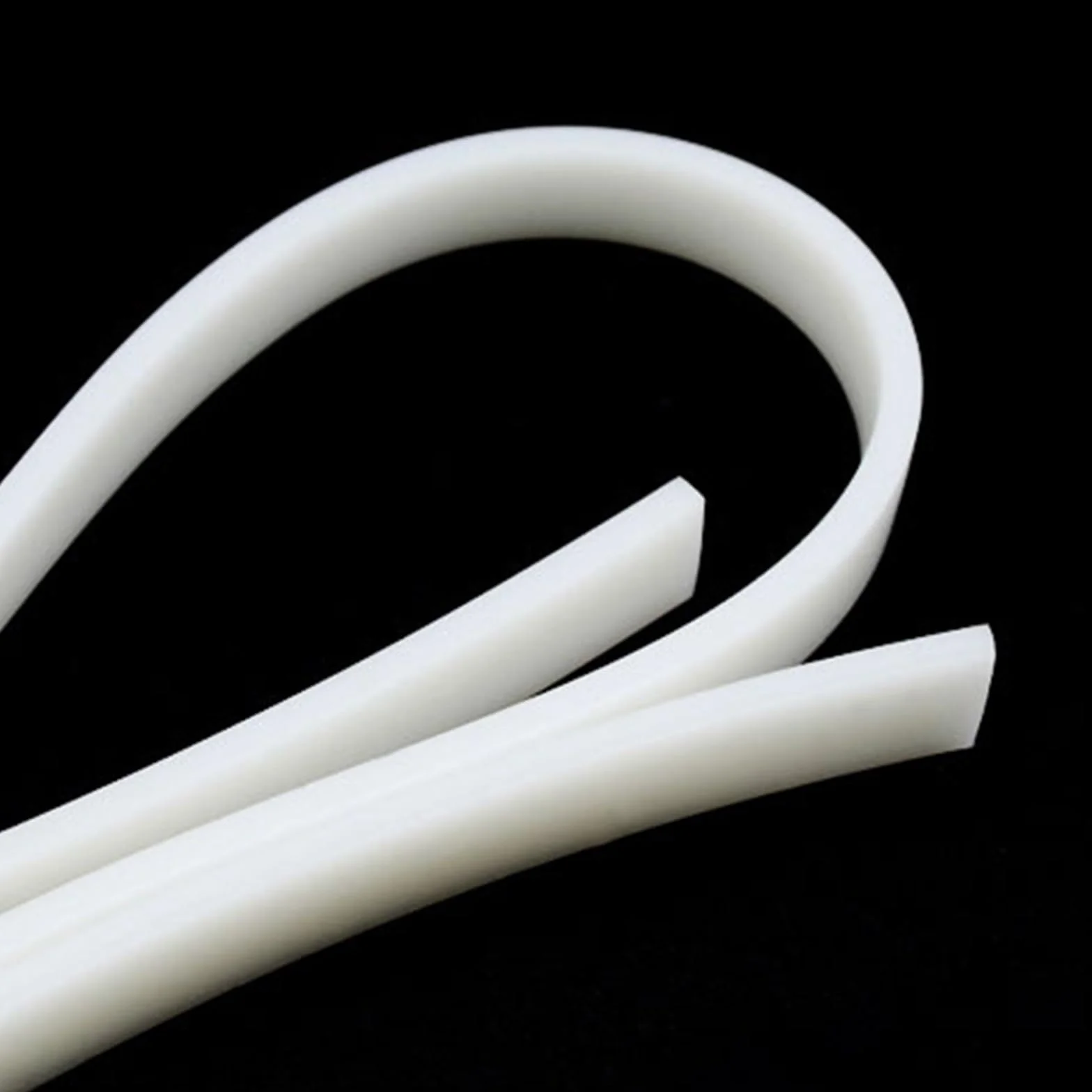 Solidna uszczelka z gumy silikonowej odporna na wysokie temperatury 1M, 5 mm x 5 mm / 10 mm / 15 mm / 20 mm / 30 mm (15 x 30 mm)